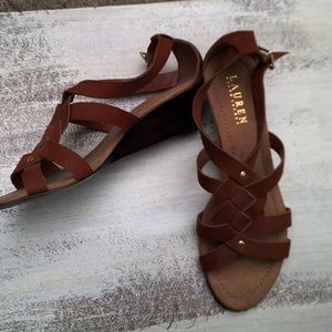 Ralph Lauren suede sandals